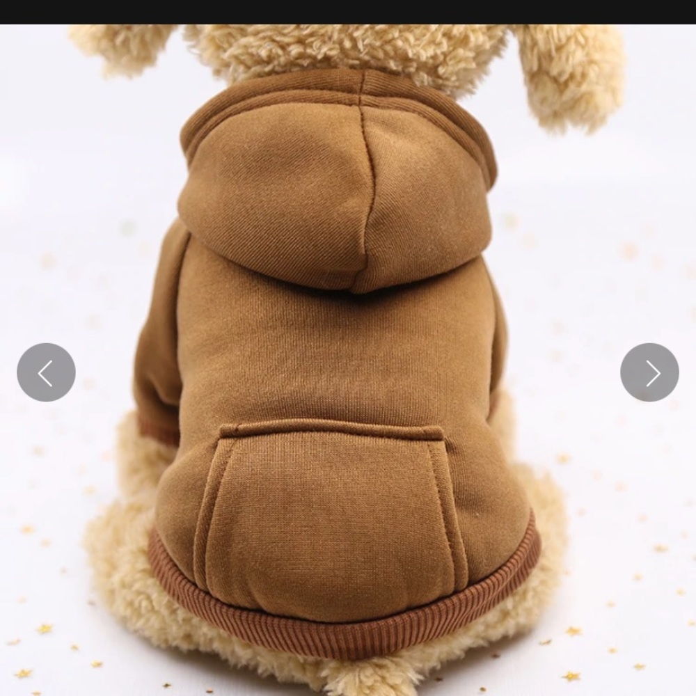 💗HOST PICK 💗NWT Brown Dog Hoodie Sweatshirt Sweater